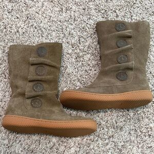 Livie & Luca Brown Kids Boots